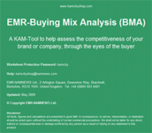 EMR-Buying Mix Analysis (BMA)